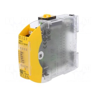 Module: safety relay | PNOZ m EF | for DIN rail mounting