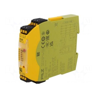 Module: safety relay | PNOZ s2 C | Usup: 24VDC | IN: 2 | OUT: 5 | -10÷55°C