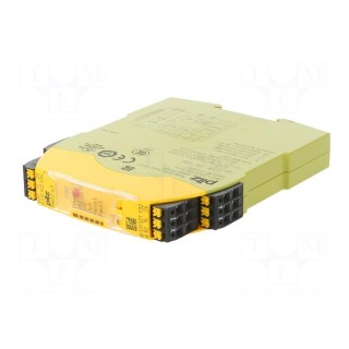 Module: safety relay | PNOZ s3 C | Usup: 24VDC | IN: 3 | OUT: 3 | -10÷55°C