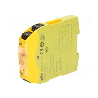 Module: safety relay | Series: PNOZ s3 | IN: 3 | OUT: 3 | Mounting: DIN