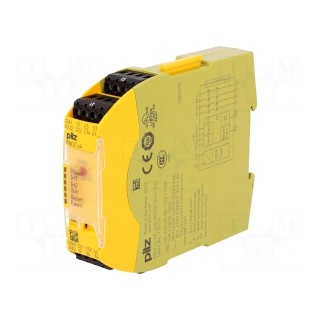Module: safety relay | Series: PNOZ s4 | IN: 3 | OUT: 5 | Mounting: DIN