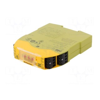 Module: safety relay | PNOZ s5 | Usup: 24VDC | IN: 3 | OUT: 4 | -10÷55°C