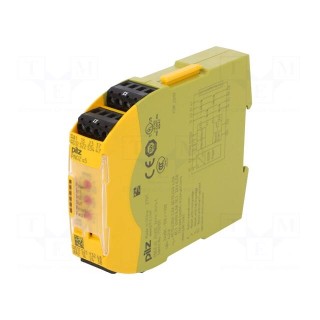 Module: safety relay | Series: PNOZ s5 | IN: 3 | OUT: 4 | Mounting: DIN