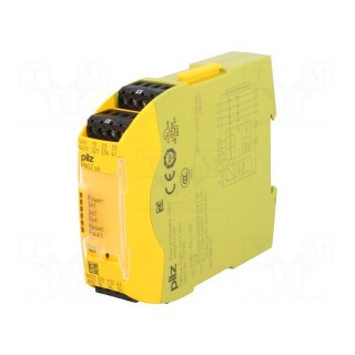 Module: safety relay | Series: PNOZ s6 | IN: 3 | OUT: 5 | Mounting: DIN