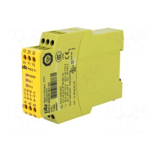 Module: safety relay | Series: PNOZ X1 | 24VDC | 24VAC | IN: 1 | OUT: 4