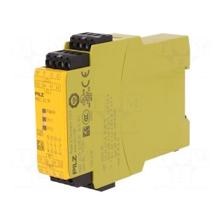 Module: safety relay | PNOZ X2.7P | Usup: 24VAC | Usup: 24VDC | IN: 4