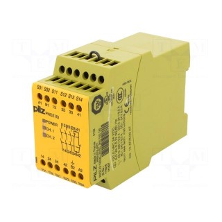 Module: safety relay | PNOZ X3 | 120VAC | 24VDC | -20÷55°C | PNOZ X