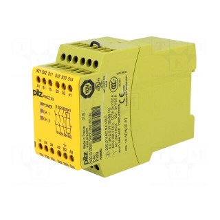 Module: safety relay | PNOZ X3 | 230VAC | Usup: 24VDC | IN: 2 | OUT: 5