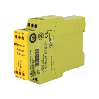 Module: safety relay | Series: PNOZ X7 | 230VAC | Contacts: NO x2