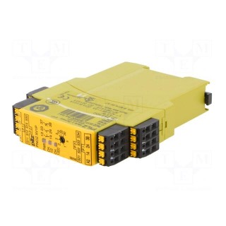 Module: safety relay | PNOZ XV1P C | Usup: 24VDC | IN: 5 | OUT: 3 | IP40
