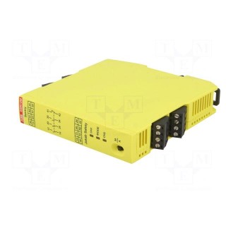 Module: safety relay | Series: SENTRY | Mounting: DIN | -10÷55°C | IP20