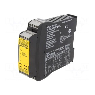 Module: safety relay | SRB 301MA | 24VAC | 24VDC | -25÷60°C | IP20
