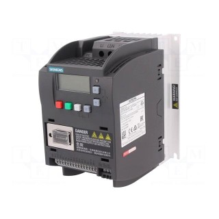 Inverter | 0.75kW | 3x400VAC | 3x380÷480VAC | for wall mounting | IN: 6