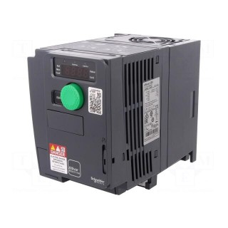 Vector inverter | Max motor power: 0.55kW | Out.voltage: 3x400VAC
