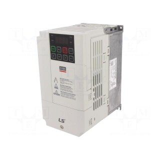 Vector inverter | Max motor power: 1.5/2.2kW | Programming: keypad