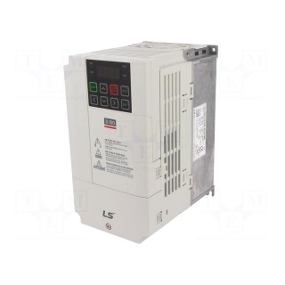 Vector inverter | Max motor power: 1.5/2.2kW | Programming: keypad