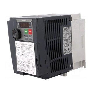 Vector inverter | Max motor power: 1.5kW | Out.voltage: 3x380VAC