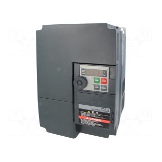 Vector inverter | Max motor power: 5.5kW | Out.voltage: 3x380VAC