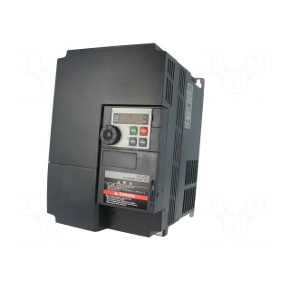 Vector inverter | Max motor power: 5.5kW | Out.voltage: 3x380VAC