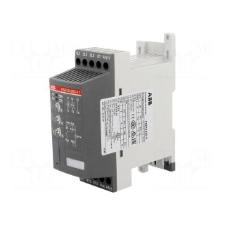 Module: soft-start | Usup: 208÷600VAC | DIN | 24VDC | 7.5kW | 1÷20/0÷20s