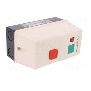 Module: motor starter | 2.2kW | 3.7÷5.5A | for wall mounting | IP65