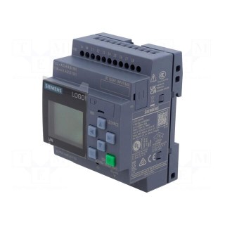 Programmable relay | 10A | IN: 8 | Analog in: 4 | Analog.out: 0 | OUT: 4