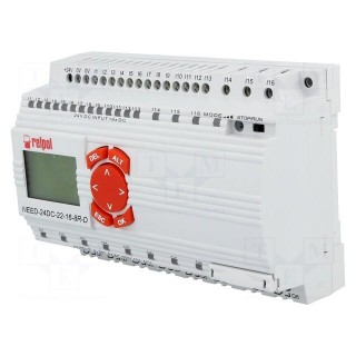 Programmable relay | 250VAC/10A | IN: 16 | Analog in: 3 | OUT: 8 | NEED
