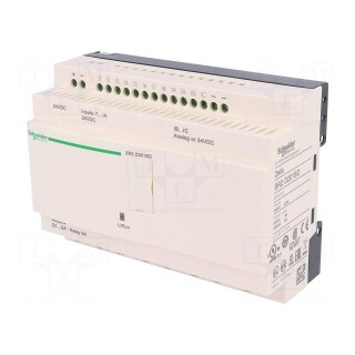 Programmable relay | IN: 12 | Analog in: 2 | OUT: 8 | OUT 1: relay | IP20