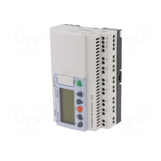 Programmable relay | IN: 16 | OUT: 10 | OUT 1: transistor | 24VDC | DIN