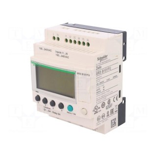 Programmable relay | IN: 6 | Anal.in: 0 | OUT: 4 | OUT 1: relay | DIN | IP20