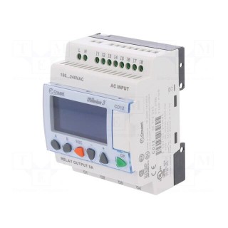 Programmable relay | IN: 8 | Anal.in: 0 | OUT: 4 | OUT 1: relay | DIN | IP20