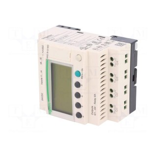 Programmable relay | IN: 8 | Anal.in: 4 | OUT: 4 | OUT 1: relay | 24VDC