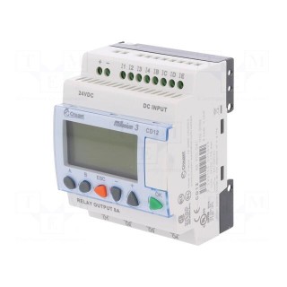 Programmable relay | IN: 8 | OUT: 4 | OUT 1: relay | 24VDC | DIN | IP20