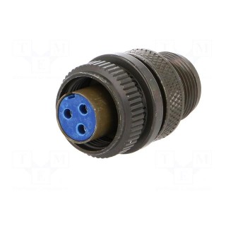 Connector: circular | size 10SL | 97 | aluminium alloy | olive | plug