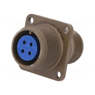 Connector: circular | Series: 97 | socket,plug | female | PIN: 4 | 13A