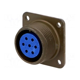 Connector: circular | Series: 97 | socket | female | PIN: 7 | soldering