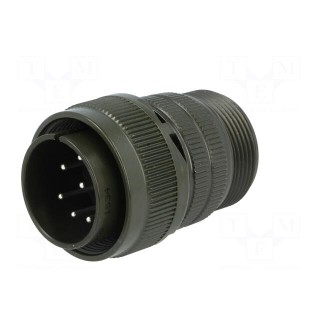 Connector: circular | plug | for cable | PIN: 8 | male | soldering | MS/DS