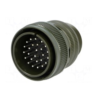 Connector: circular | Series: DS/MS | plug | male | PIN: 26 | for cable