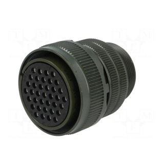 Connector: circular | Series: DS/MS | plug | female | PIN: 37 | for cable