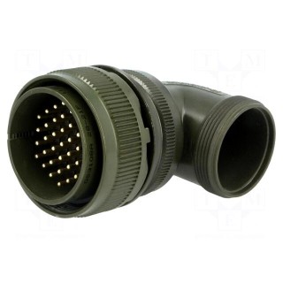 Connector: circular | Series: DS/MS | plug | male | PIN: 37 | for cable