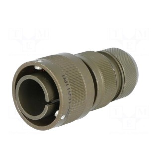 Connector: circular | VG95234 | plug | male | PIN: 2 | with contacts