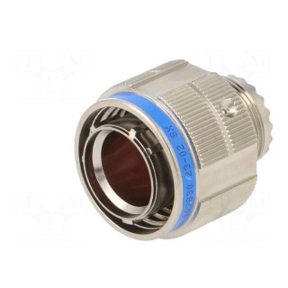 Connector: military | size 13 | MIL-DTL-38999 Series III | silver