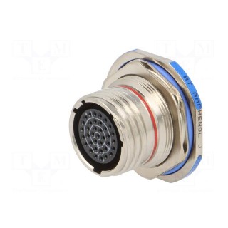 Connector: military | size 15 | MIL-DTL-38999 Series III | silver