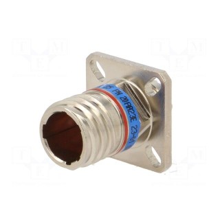 Connector: military | socket | male | PIN: 6 | size 9 | aluminium alloy