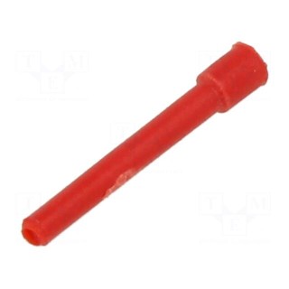 Accessories: sealing pin | DTM | male/female | red | Size: 20