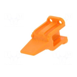 Accessories: secondary lock | DTM | female | PIN: 4 | orange