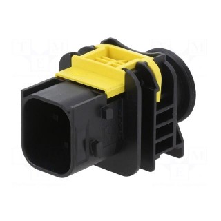 Connector: automotive | male | socket | PIN: 4 | Type: w/o contacts