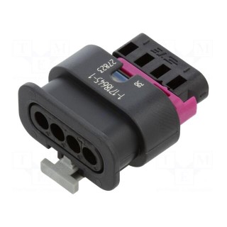 Connector: automotive | MCON 1.2 | female | plug | for cable | PIN: 4