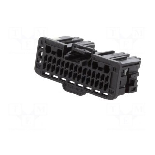 Connector: automotive | Mini50 | plug | male | PIN: 34 | for cable | black