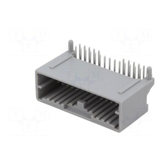 Connector: automotive | Mini50 | socket | male | PIN: 24 | tinned | THT